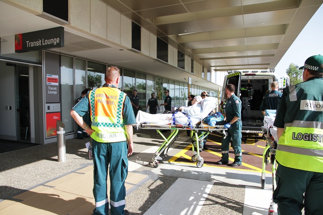 Patient move from Royal Perth Hospital to Fiona Stanley Hospital on 7 February 2015